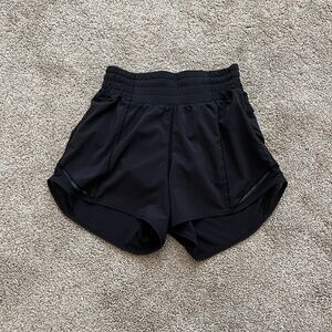 Size 0 Tall black lululemon hottie hots